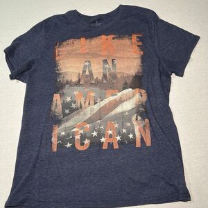 American Eagle Outfitters men's t-shirt L, "Like an American" graphic